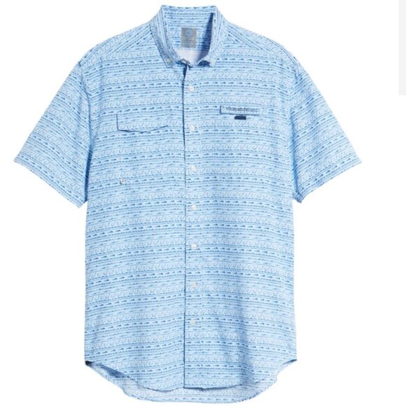 VINEYARD VINES Fish Hook Wave Harbor Shirt - Picture 3 of 7